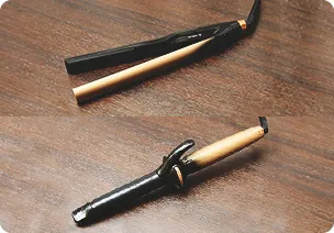 写真:ヘアアイロンの貸し出し