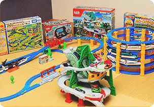 写真:お子様向けのおもちゃの貸し出し