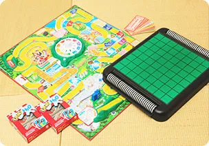 写真:ボードゲームの貸し出し